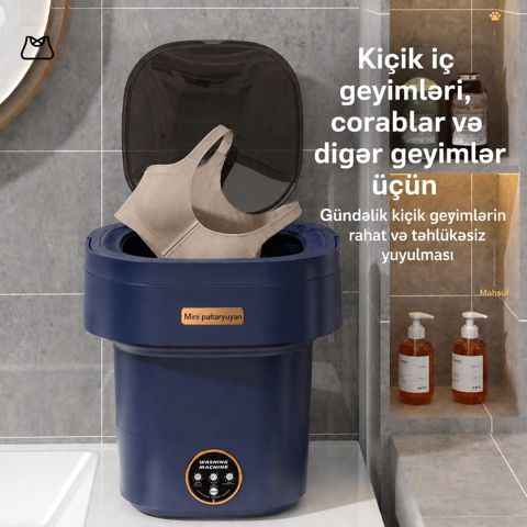 Mini qatlanan paltaryuyan (kod: qrh53128-38) — Bakı