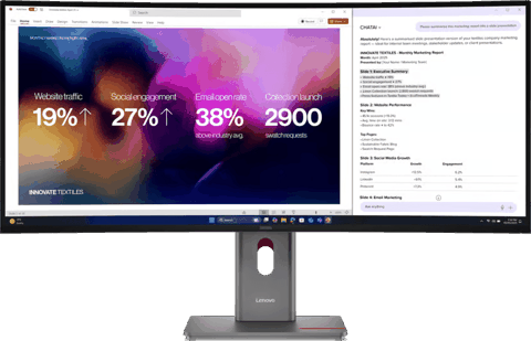 Monitor Lenovo ThinkVision P40WD-40 64B4YAR1EU — Bakı