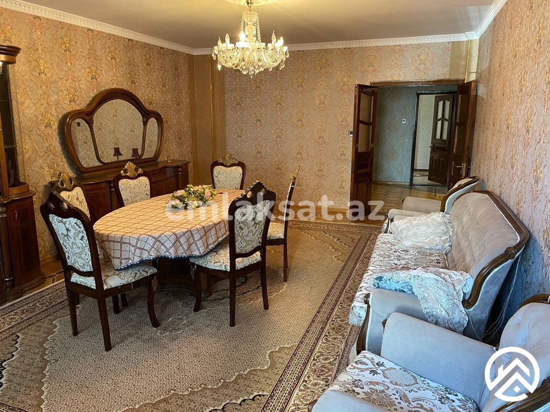 Kirayə (aylıq) 4 otaq yeni tikili 120 m², Elmlər akademiyası metrosu — Mənzil, Bakı (2)