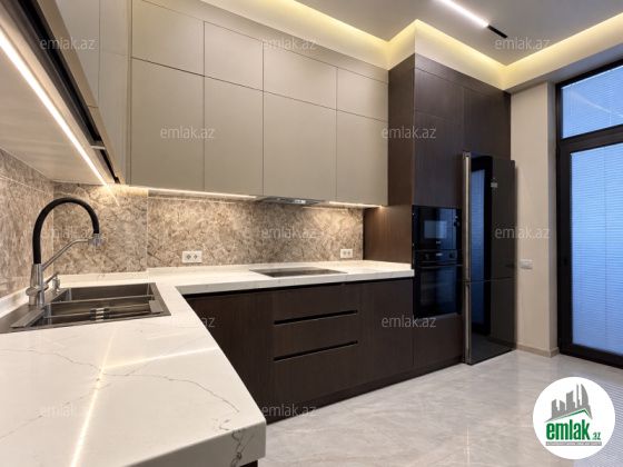 Satılır 2 otaqlı 85 m² yeni tikili Şah İsmayıl Xətai m — Mənzil (8)