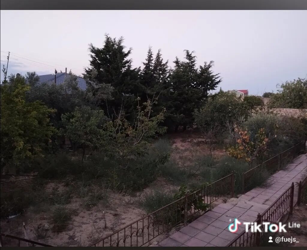 Satılır: həyət evi və torpaq sahəsi - Geniş zal: böyük pəncərələr — Ev, villa, Bakı (4)