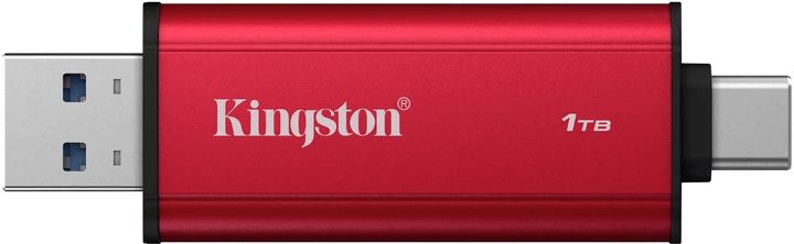 Daşına bilən yaddaş qurğusu Kingston 1TB Dual Usb-a/c Portable SSD, Up to 1050MB/s USB 3.2 Gen 2 SPSD/1TB — Sabit diskləri, Bakı (2)