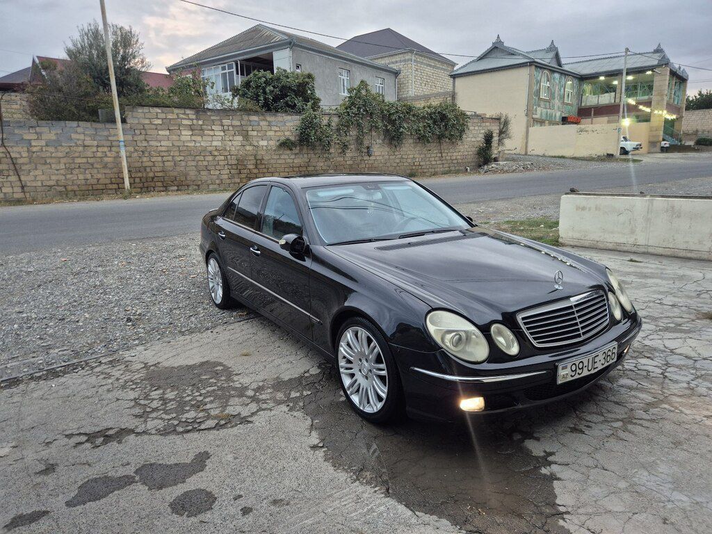 Mercedes E 240, 2.6 L, 2002 il, 356 314 km 99-UE-366 — Avtomobillər, Tərtər (4)