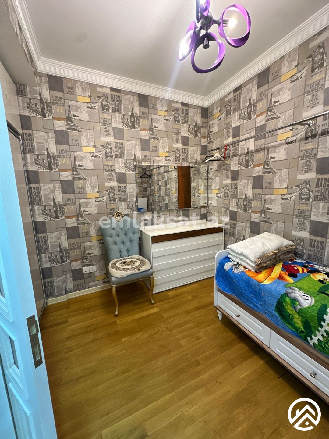 Kirayə (aylıq) 3 otaq yeni tikili 100 m², Elmlər akademiyası metrosu — Mənzil, Bakı (7)