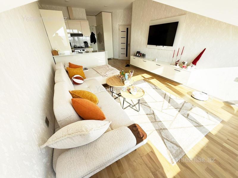Satılır 2 otaqlı Bina evi menzil (Yeni tikili), 60 m², Binəqədi rayonu — Mənzil, Bakı (3)