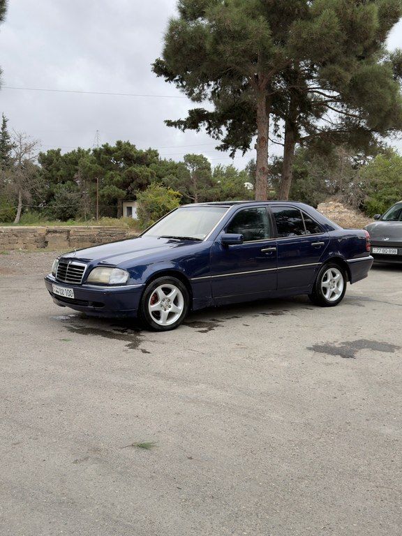 Mercedes C 180, 1.8 L, 1996 il, 389 000 km — Avtomobillər, Bakı (2)