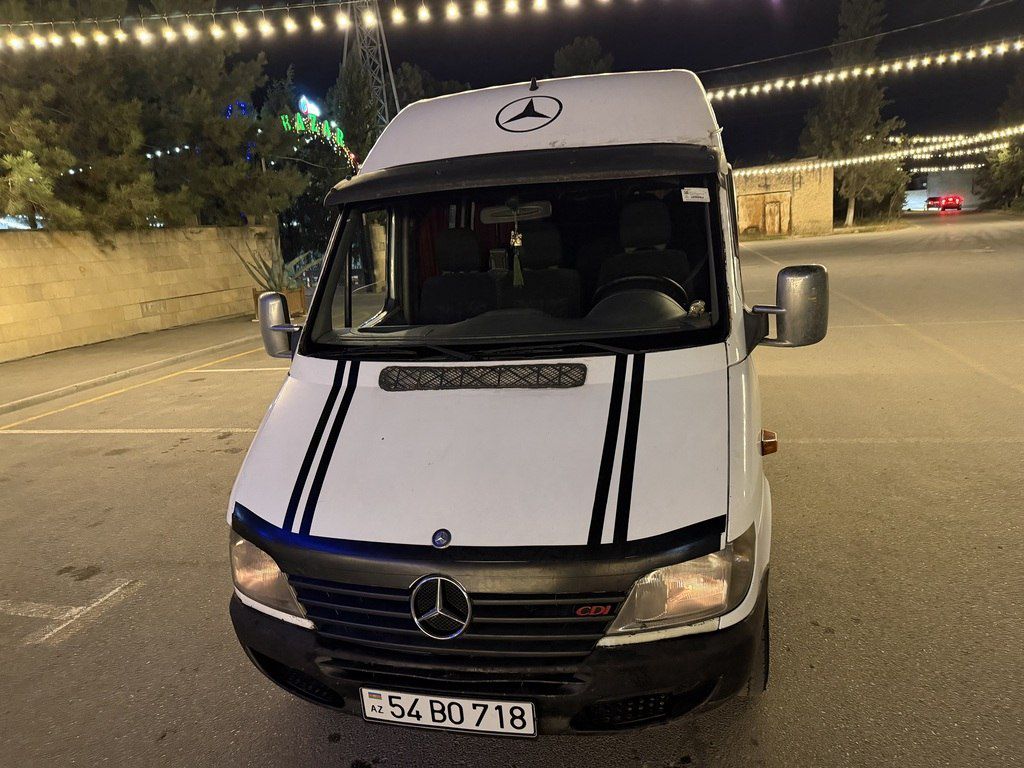 Mercedes Sprinter 313, 2.5 L, 2000 il, 432 000 km 54-BO-718 — Avtomobillər, Şirvan (7)