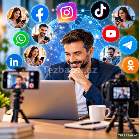Sosial şəbəkələrdə aktiv şəxslər üçün əməkdaşlıq imkanı — Bakı