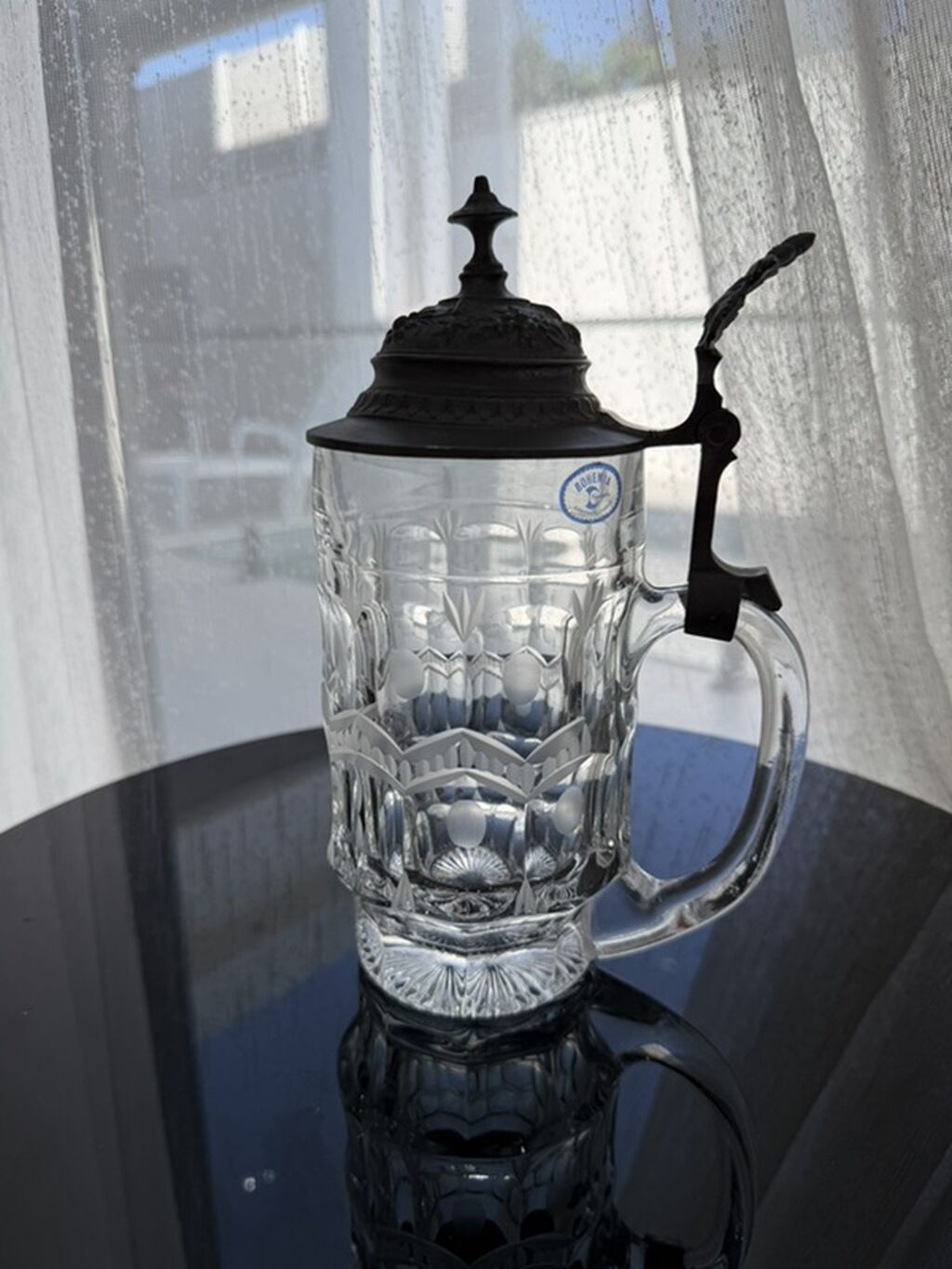 Fincanlar, Xrustal, 1 əd, 500 ml, Çexiya — Süfrə qabı, Digah (2)