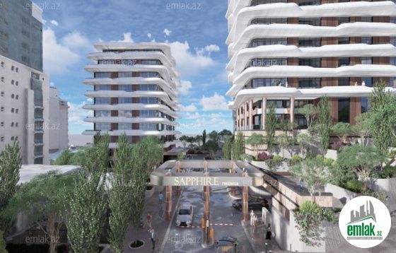 Satılır 3 otaqlı 189.9 m² yeni tikili Yasamal r — Mənzil (5)