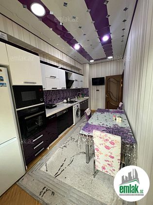 Satılır 3 otaqlı 75 m² yeni tikili Həzi Aslanov — Mənzil (5)