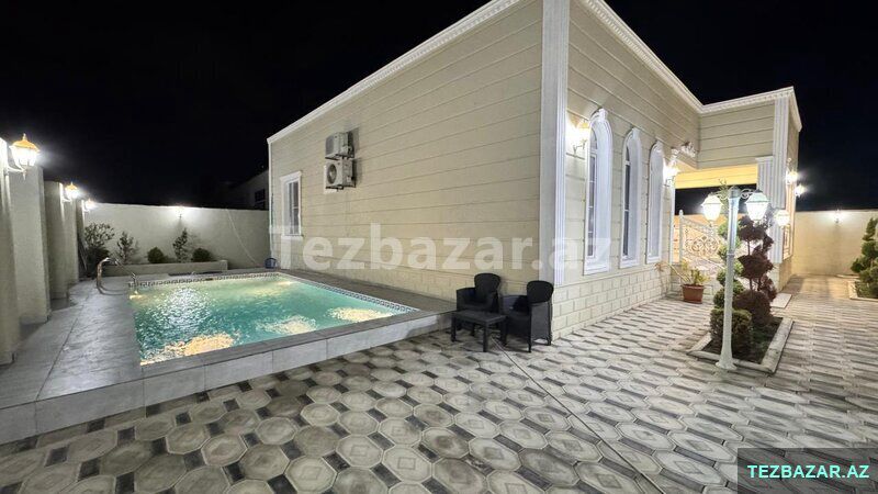 Satılır 4 otaqlı həyət evi/bağ evi 160 m², Novxanı q — Ev, villa, Bakı (3)