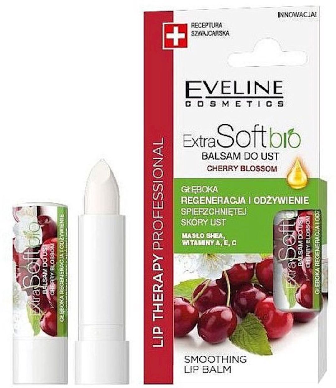 Dodaq balzamı Eveline Cosmetics Extra Soft Cherry Blossom, 12 ml — Mallar, Bakı