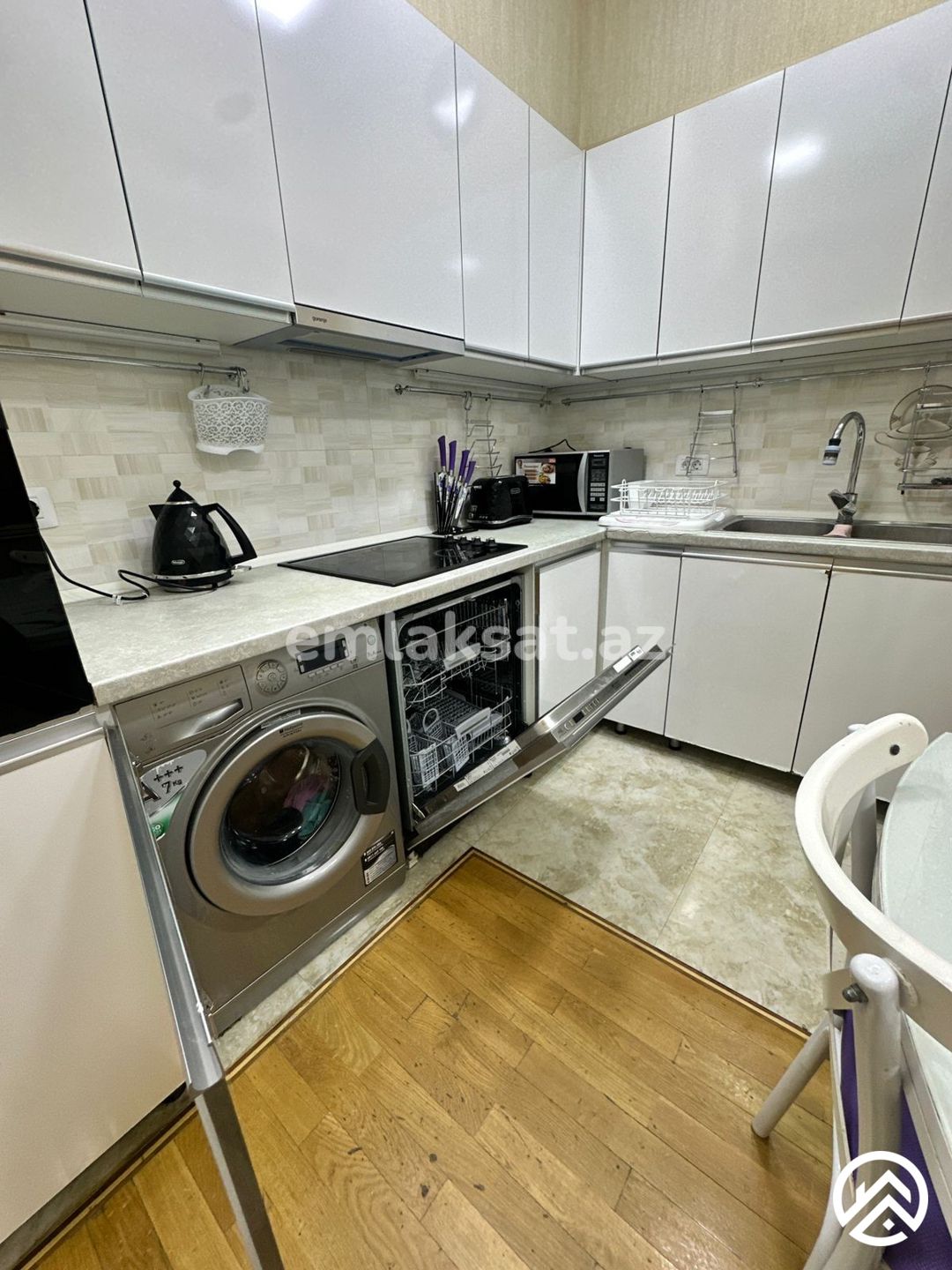 Kirayə (aylıq) 3 otaq yeni tikili 100 m², Elmlər akademiyası metrosu — Mənzil, Bakı (10)