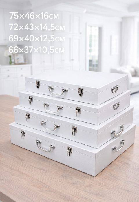 Hədiyyəli qutu dəsti HP0461948, karton, ağ, 4 əd — Bakı