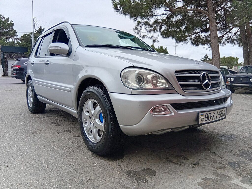 Mercedes ML 400 4MATIC, 4.0 L, 2002 il, 254 536 km 90-KV-654 — Avtomobillər, Bakı (2)
