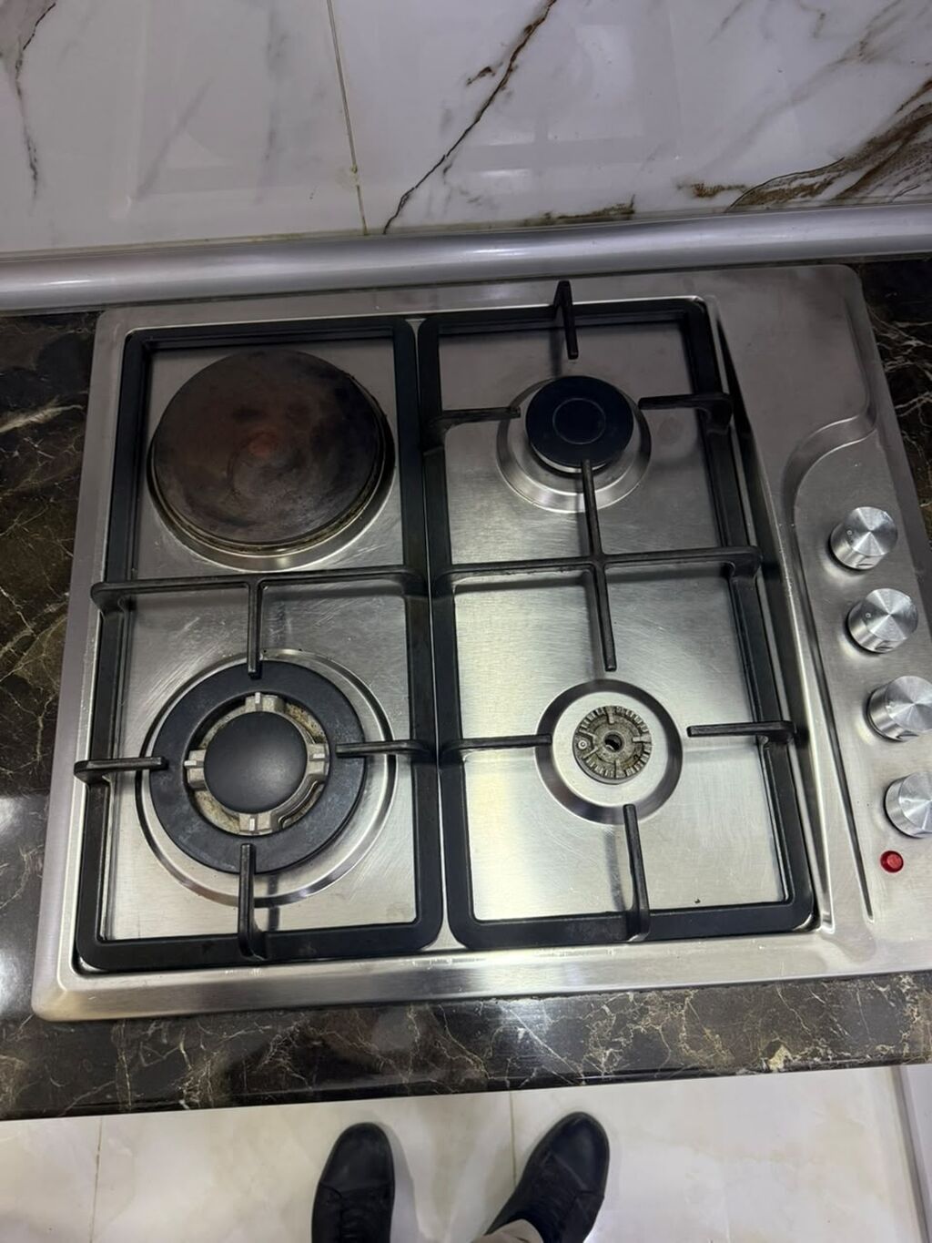 Məhsul: LG Inverter Direct Drive paltaryuyan və 4 gözlü qaz/elektrik — Çamaşır maşınları, Saray (2)