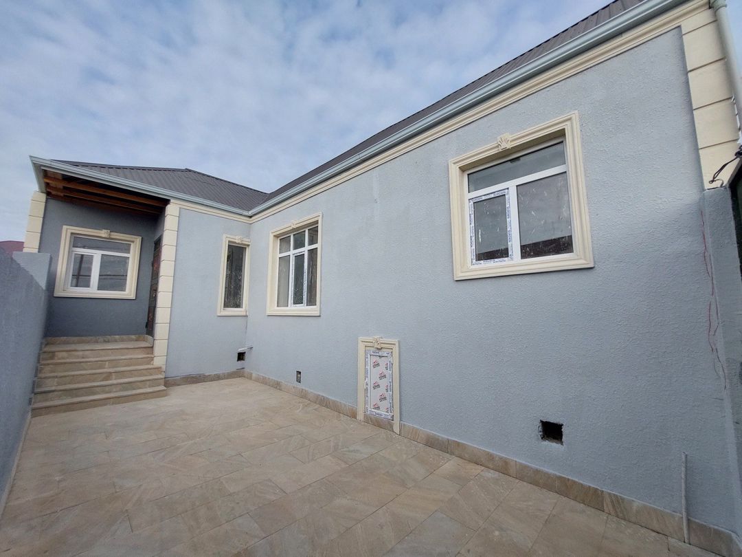 Satılır 3 otaqlı həyət evi/bağ evi 90 m² — Ev, villa, Bakı