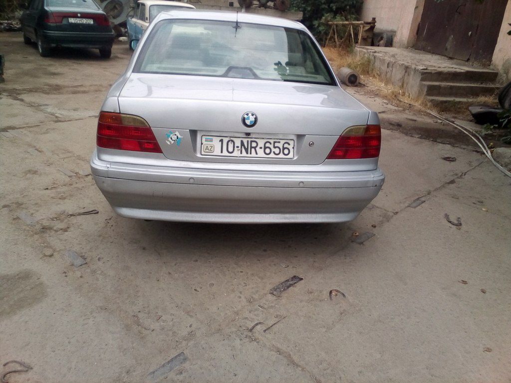 BMW 735, 3.5 L, 1998 il, 44 000 km 10-NR-656 — Avtomobillər, Bakı (4)