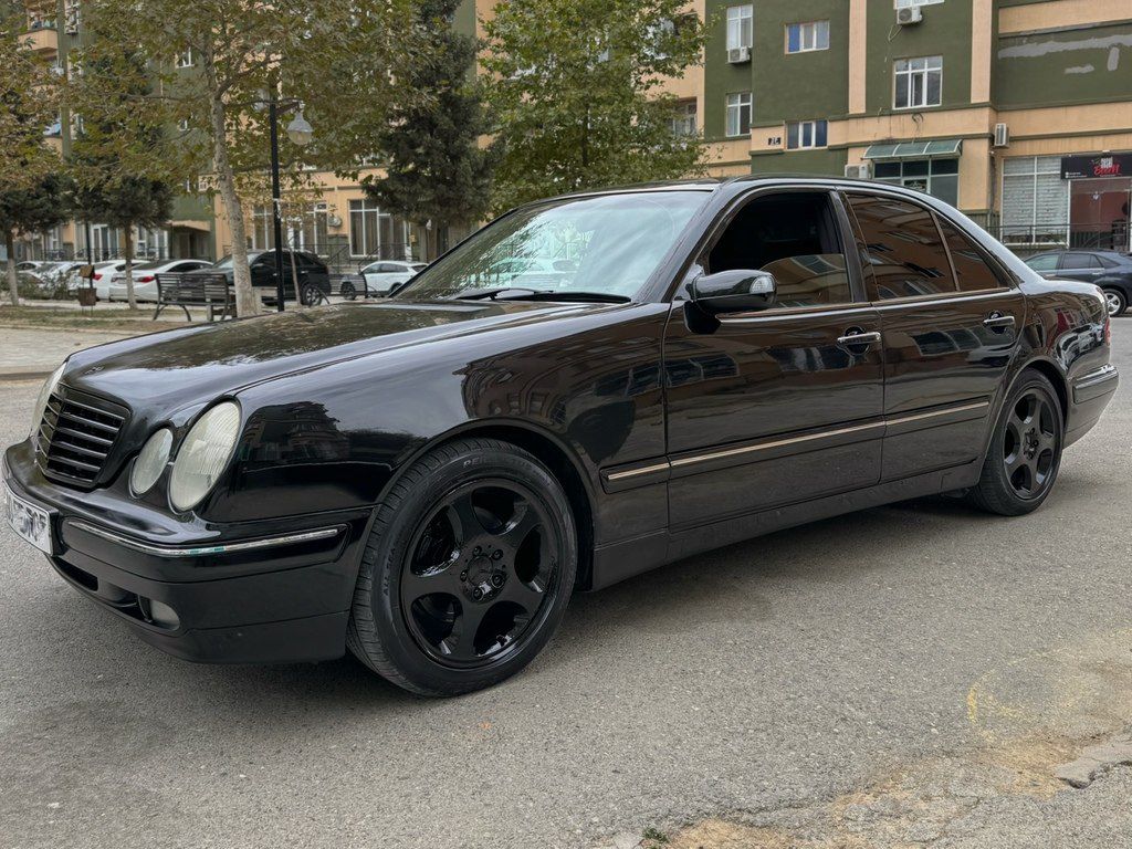 Mercedes E 320, 3.2 L, 2001 il, 195 000 km 00-EE-777 — Avtomobillər, Bakı (6)