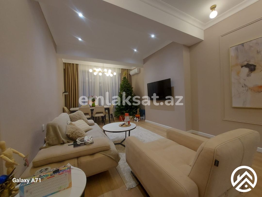 Satılır 2 otaq yeni tikili 79.5 m², Xətai metrosu — Mənzil, Bakı (2)