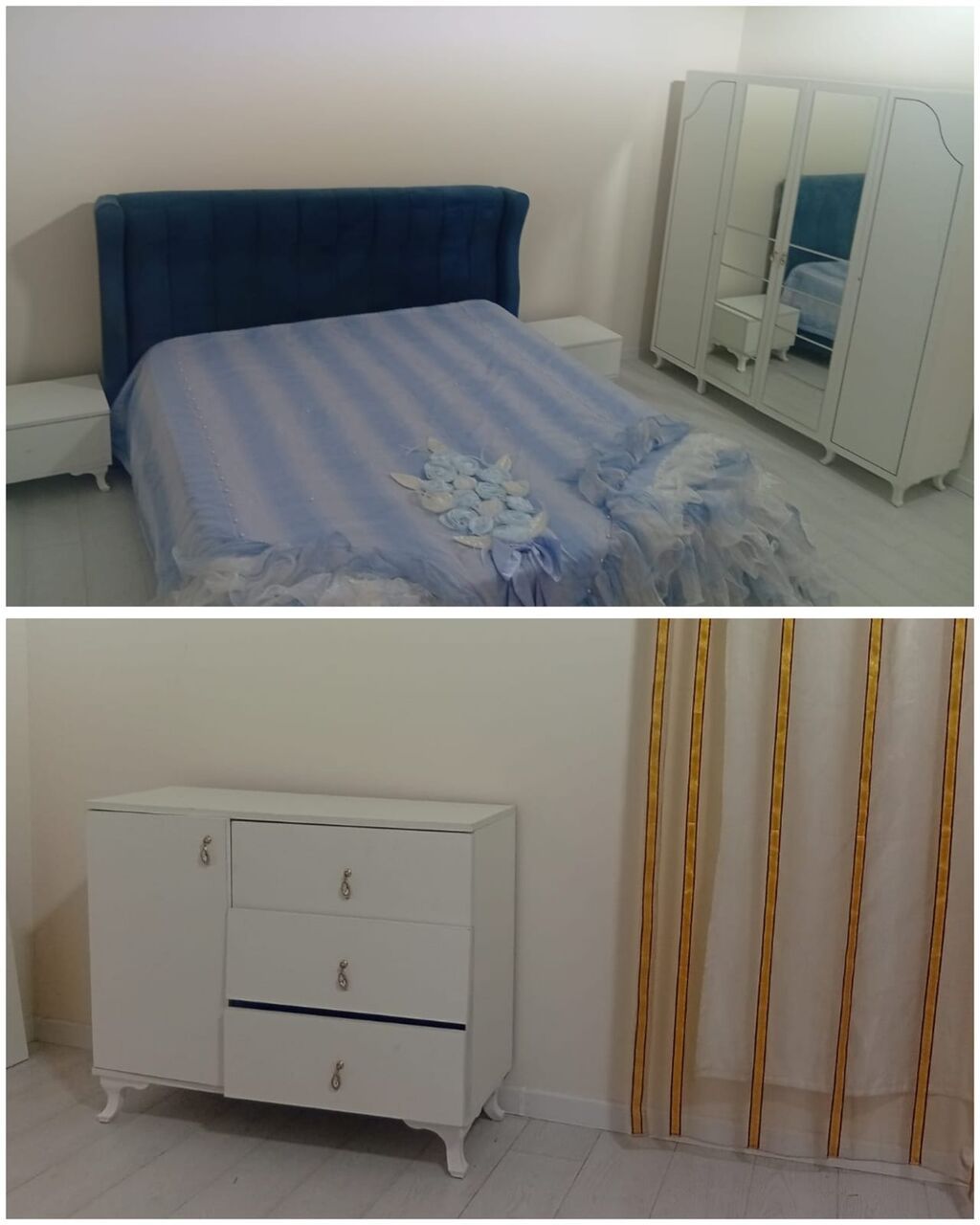 Yataq dəsti satılır 400₼.matras var, əla vəziyyətdə.Bazazızdır.Ünvan — Yataq otağı mobilya dəstləri, Mehdiabad