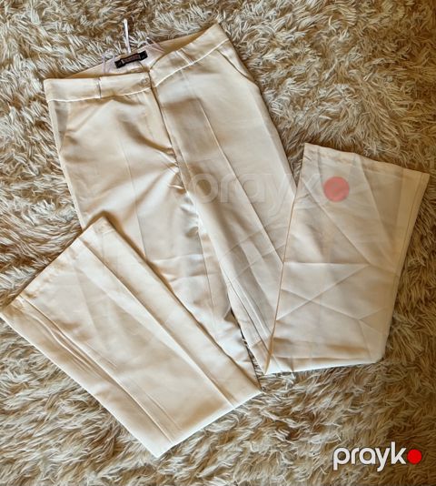 Ba&Gy qadın şalvarı, size 40, krem rəngi — Bakı