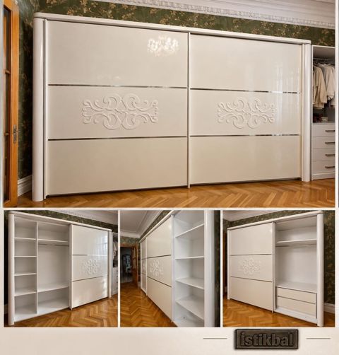 İstikbal mebelin dolabi.Matrial mdf.Karqo ile getirilib. Hun 215.uzunu — Bakı