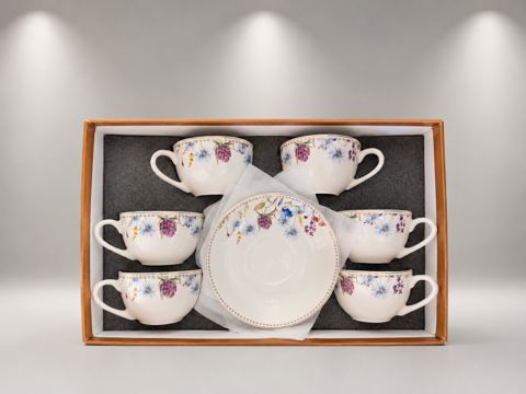 Çay servizi, bərkidilmiş şüşə, 300 ml, 12 parça — Bakı