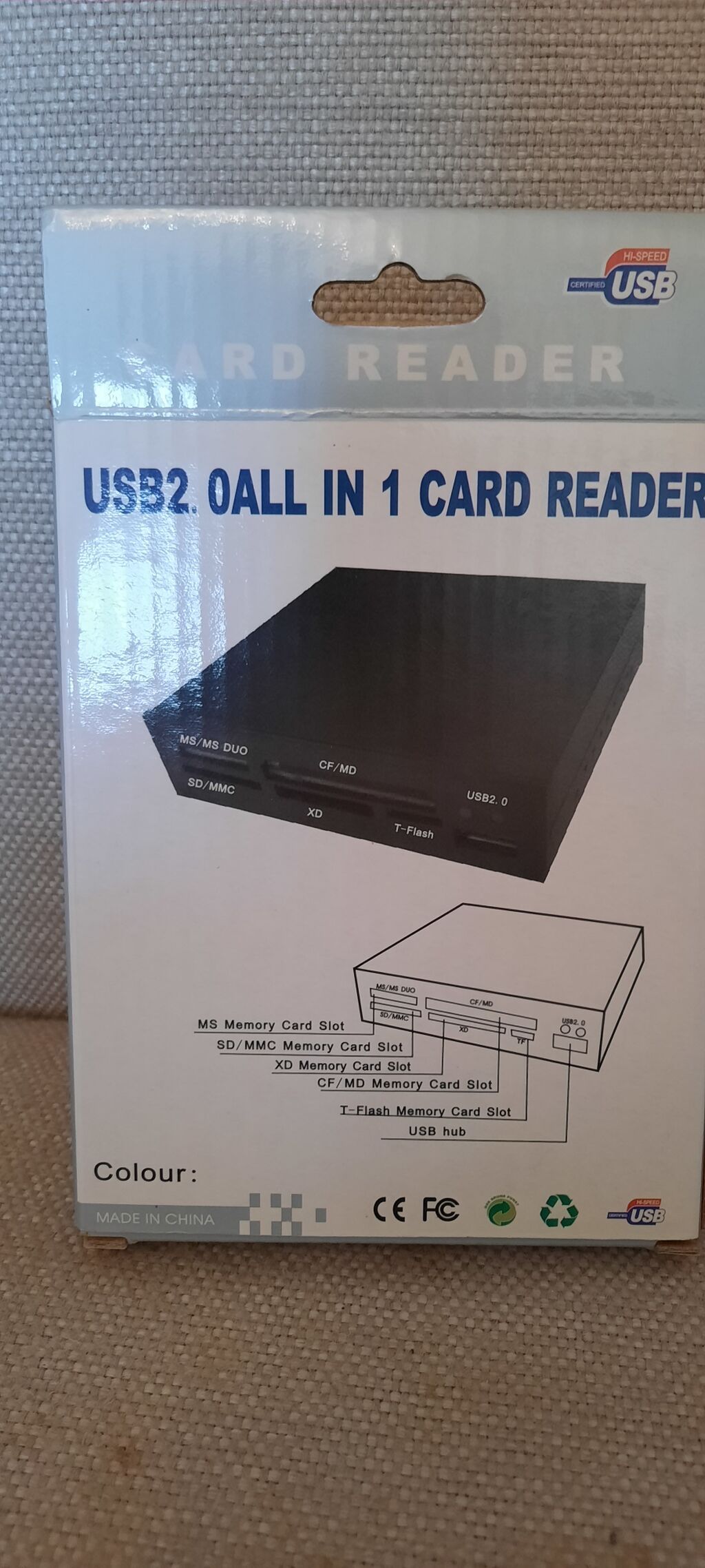 USB 2.0 “All‑in‑One” daxili kart oxuyucu - 3.5" bay üçün daxili — Digər, Bakı (3)