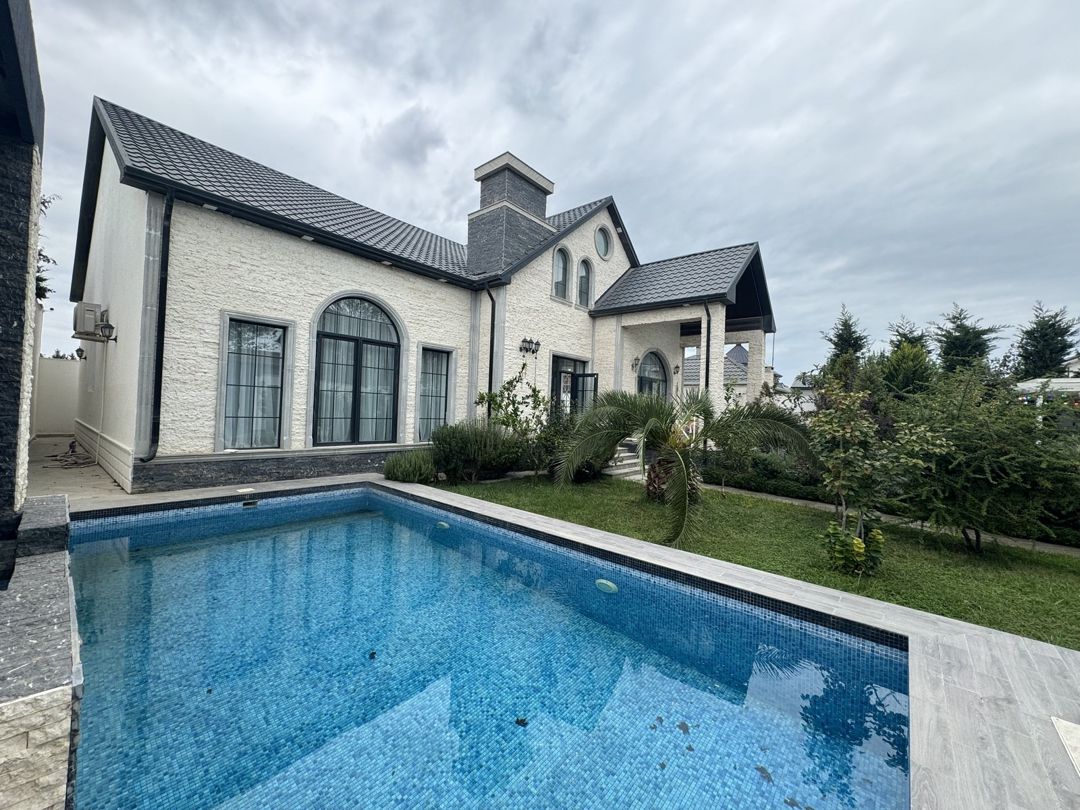 Satılır 4 otaqlı həyət evi/bağ evi 200 m² — Ev, villa, Bakı (4)