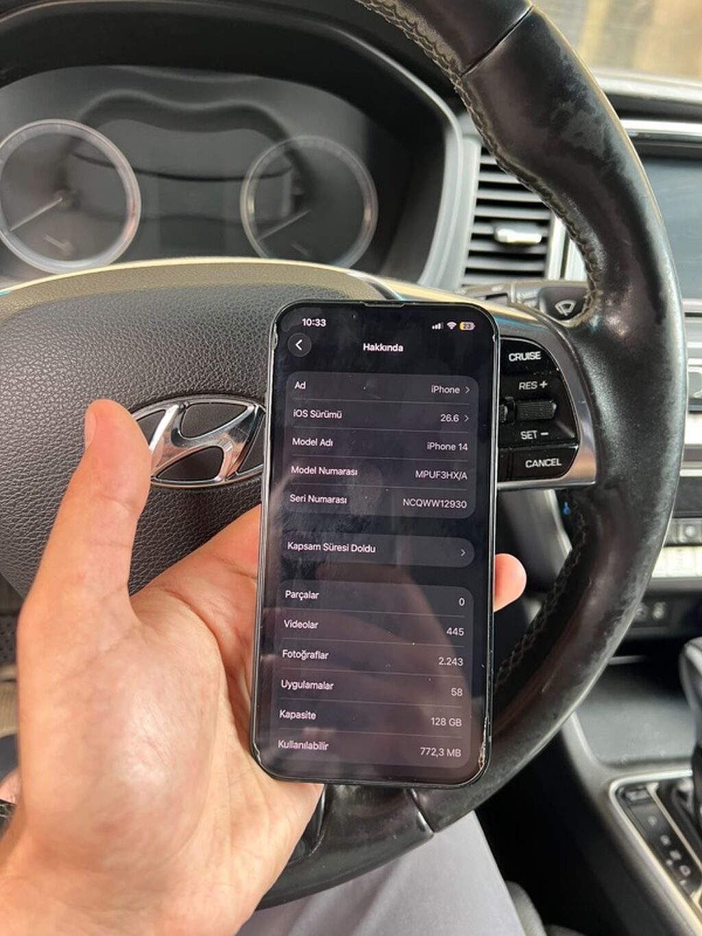 IPhone 14, 128 GB, Midnight, Face ID — Apple iPhone, Bakı (9)