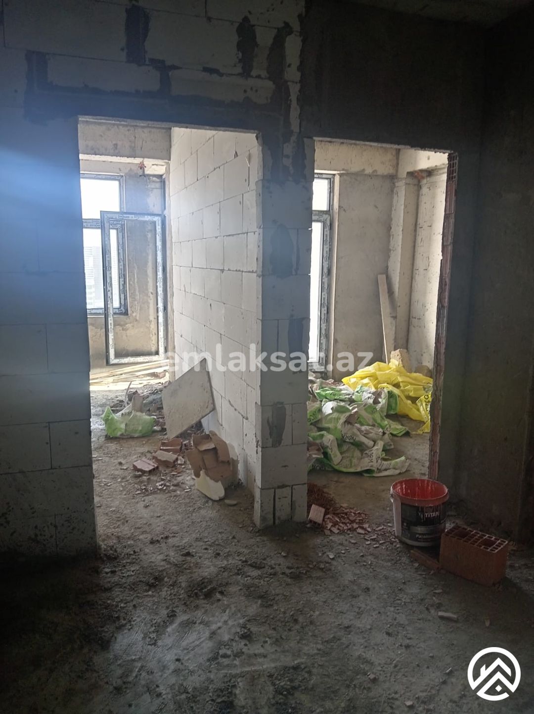 Satılır 1 otaq yeni tikili 44.3 m², İnşaatçılar metrosu — Mənzil, Bakı (6)