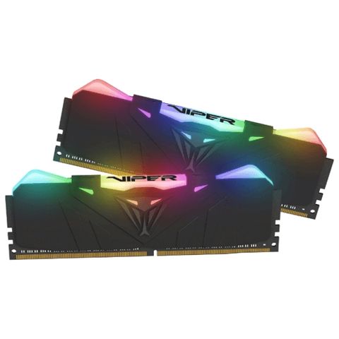 Operativ yaddaş Patriot Viper RGB 16GB 3200MHz CL16 Udımm KIT BK PVR416G320C6K — Bakı