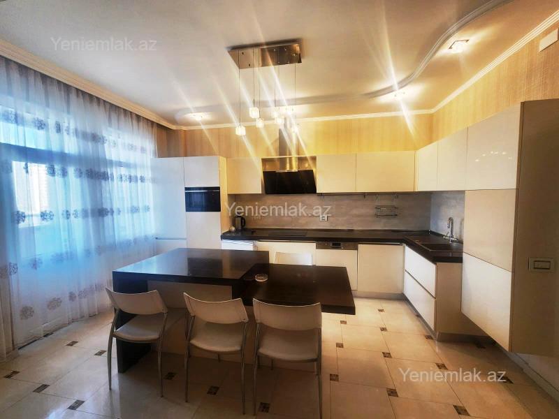 Kirayə 4 otaqlı Bina evi menzil (Yeni tikili), 175 m², Nərimanov rayonu — Mənzil, Bakı (10)