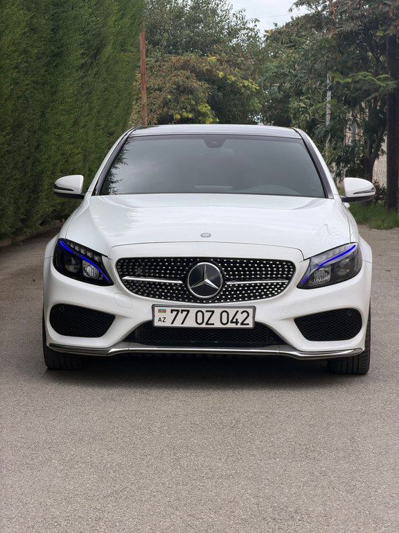 Mercedes C 300, 2.0 L, 2016 il, 202 000 km 77-OZ-042 — Avtomobillər, Bakı (12)