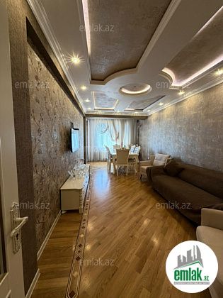 Satılır 3 otaqlı 128 m² yeni tikili Həzi Aslanov