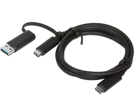 Lenovo Hybrid Usb-c with Usb-a Cable 4X90U90618 — Kompüterlər və noutbuklar, Bakı