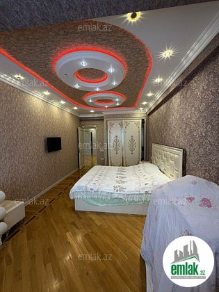 Satılır 3 otaqlı 128 m² yeni tikili Həzi Aslanov — Mənzil (6)