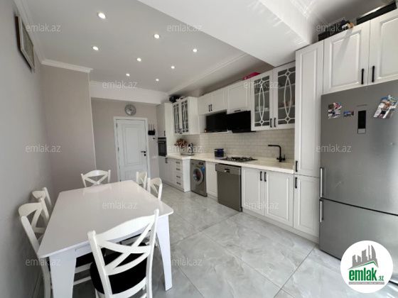 Satılır 3 otaqlı 120 m² yeni tikili Həzi Aslanov m — Mənzil (8)