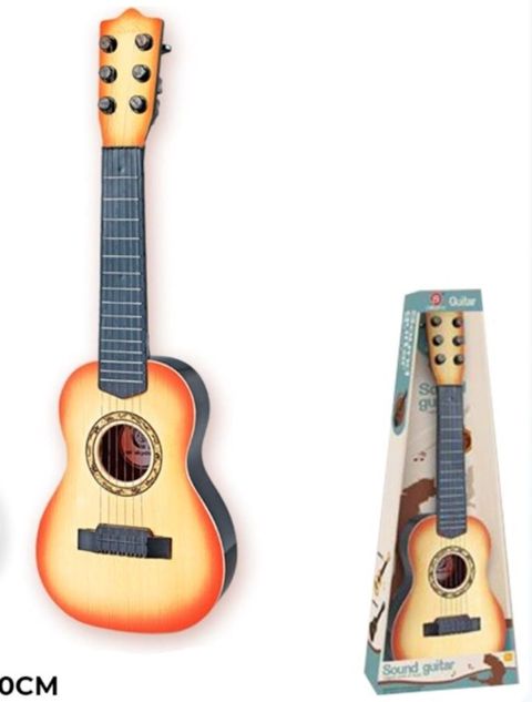 Musiqili oyuncaq gitara uşaqlar üçün Kahn RP7493, 3 yaş, rəngbərəng - Kahn10167 — Bakı