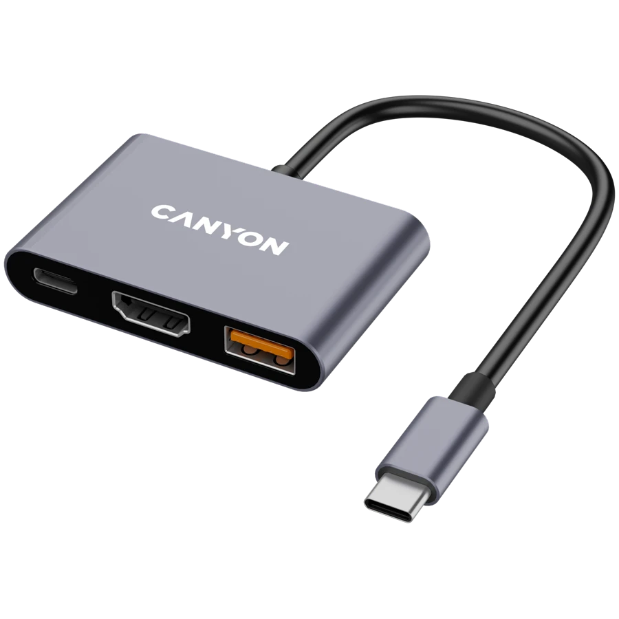 Multiport adapter Canyon DS-4 USB, Boz — Smartfon aksesuarları, Bakı