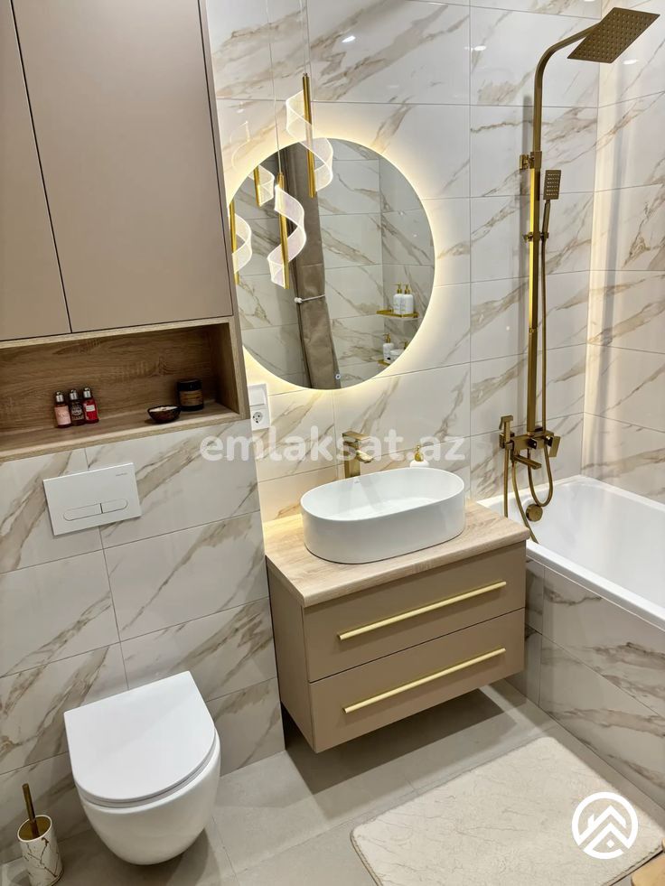 Satılır 2 otaq yeni tikili 70 m², Bayıl — Mənzil, Bakı (7)