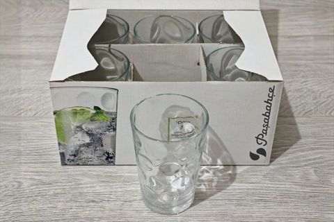 Stəkanlar, Şüşə, 6 ədədli dəst, 200 ml, Türkiyə — Bakı