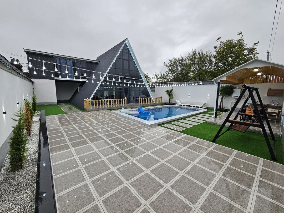 İcarəyə verilir 3 otaqlı həyət evi/bağ evi 200 m² — Ev, villa, Qəbələ (5)