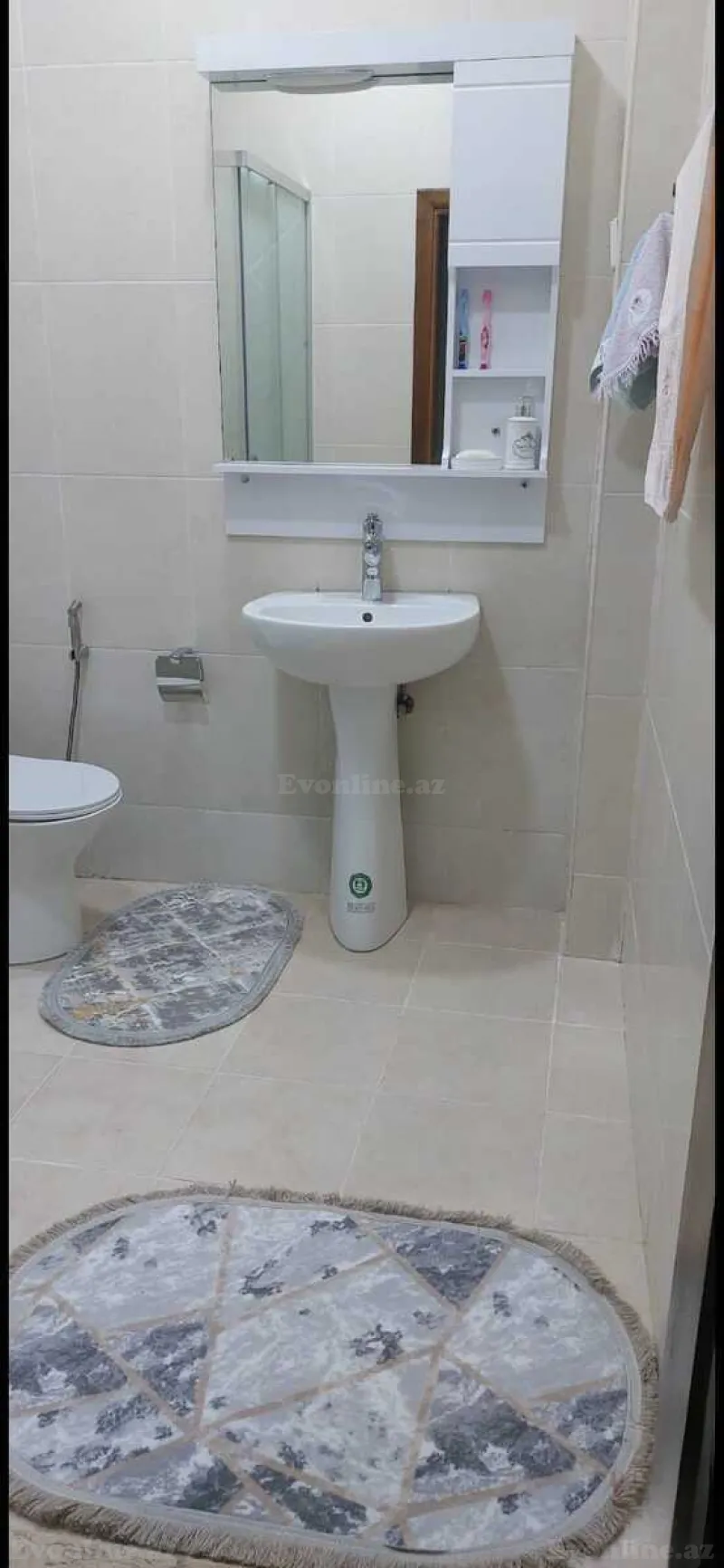 Satılır 3 otaqlı Mənzil Yeni tikili 75 m² Bakı, Nizami r., Neftçilər m., 8-ci kilometr — Mənzil, Bakı (8)