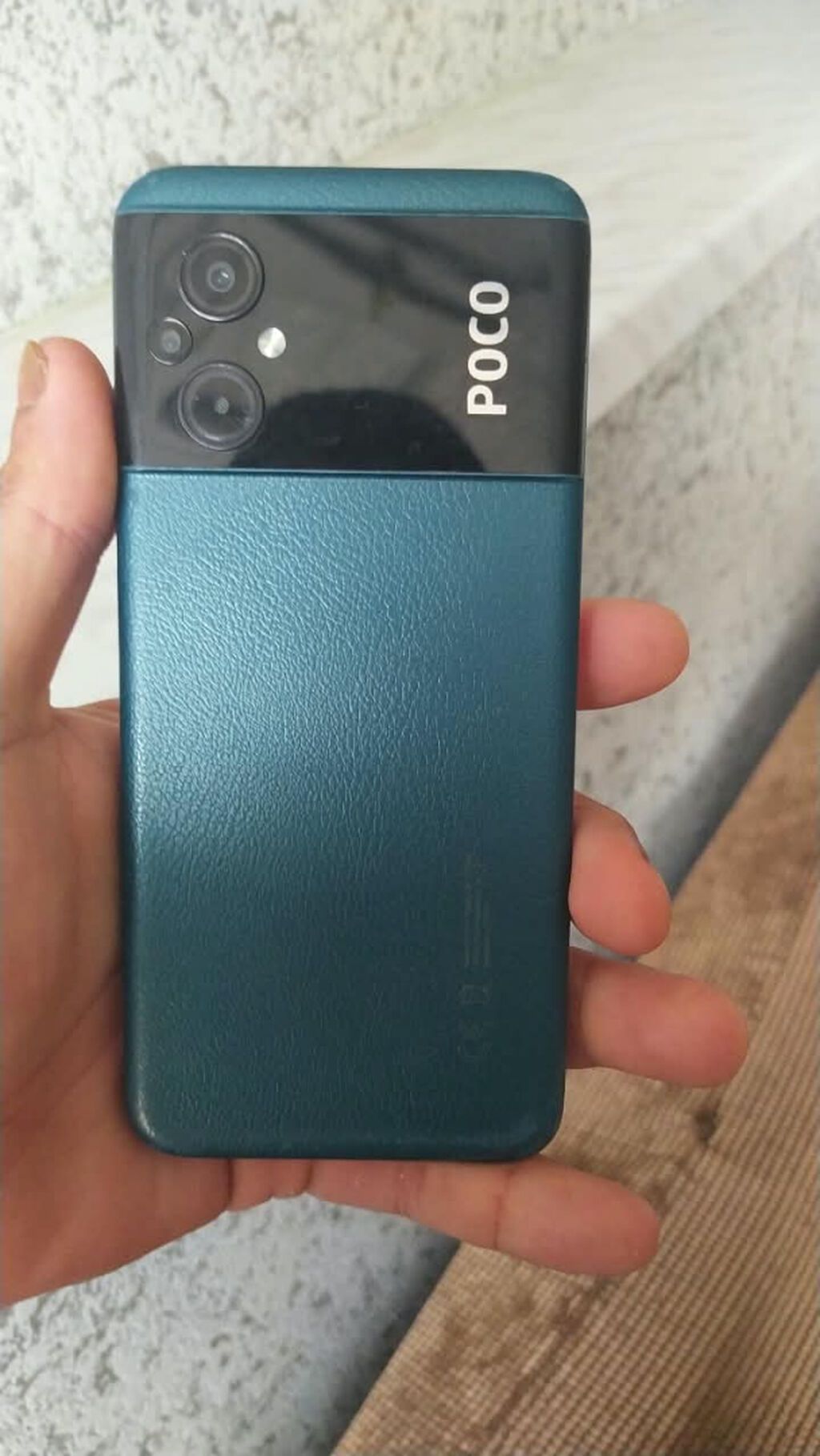 Poco M5, 128 GB, rəng - Mavi, Barmaq izi, Simsiz şarj, Face ID — Xiaomi, Bakı (2)