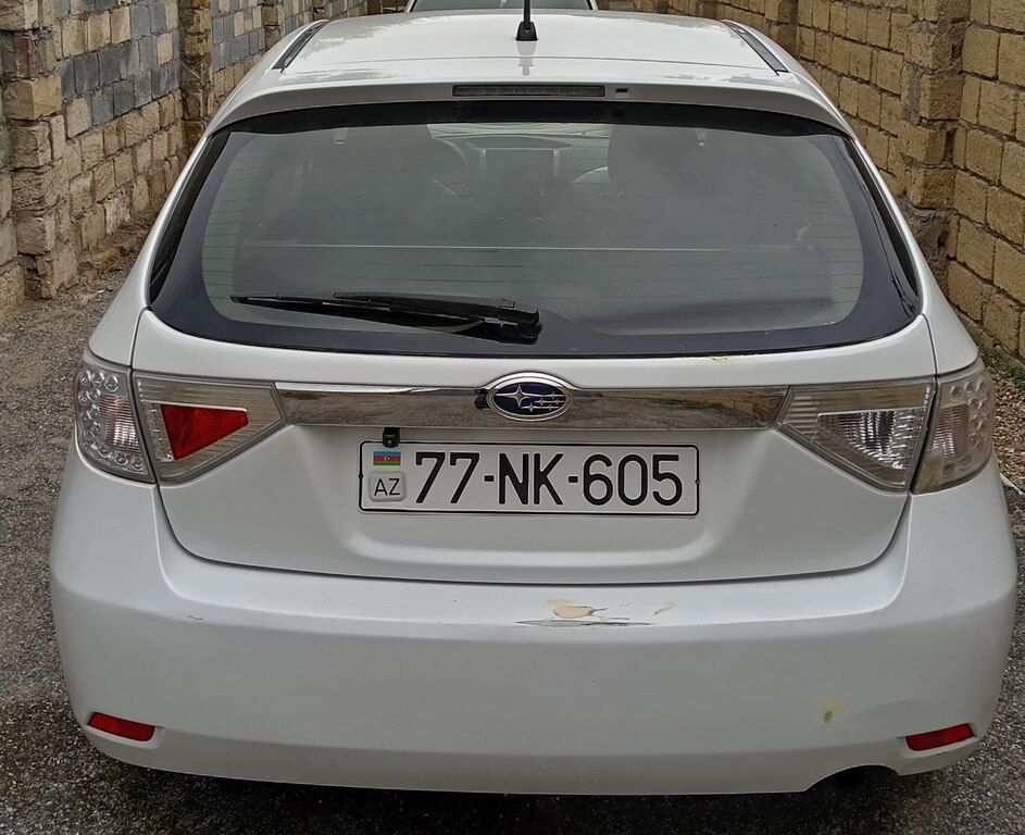 Subaru Impreza, 2.0 L, 2008 il, 167 000 km 77-NK-605 — Avtomobillər, Sumqayıt (4)