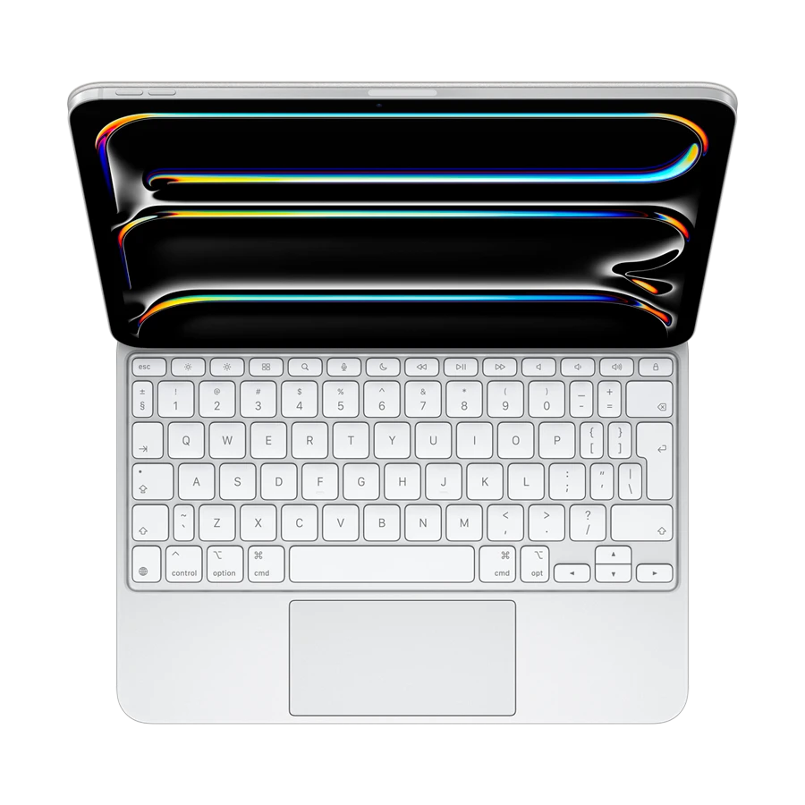 iPad Pro 11 (M4/M5) üçün Apple Magic Keyboard klaviaturalı örtük, Ağ — Şarj cihazları, Bakı (2)