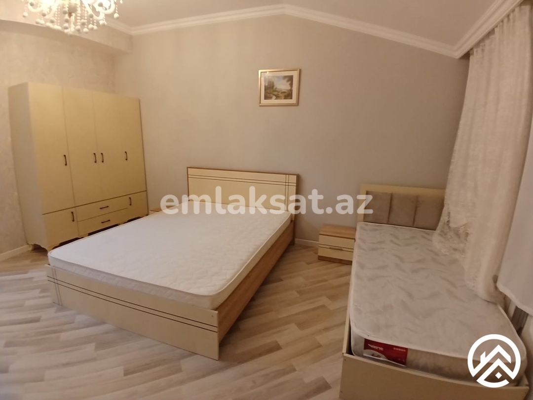 Kirayə (aylıq) 3 otaq yeni tikili 110 m², İnşaatçılar metrosu — Mənzil, Bakı (10)